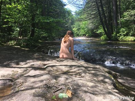 Mohonk Preserve Split Rock Naked Sunbathing Nude Hiking