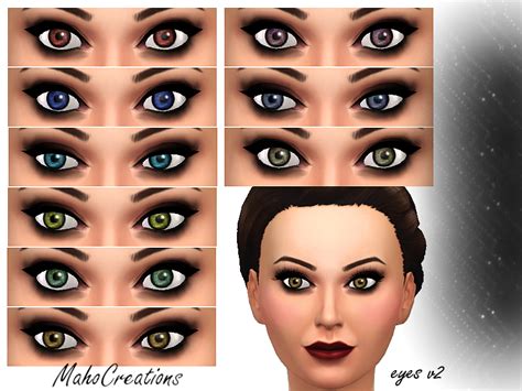 Sims 4 Realistic Eye Colors