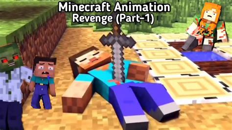 Minecraft Animation Steve Alex And Zombies Part 1 Youtube