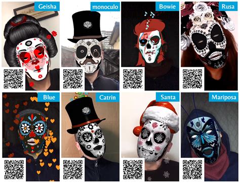 Máscaras Virtuales De Catrinas Mexicanas ¡pruébalas 🦋 Catrinas