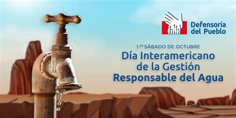 Defensoría Perú on Twitter En el Día Interamericano de la Gestión Responsable del Agua