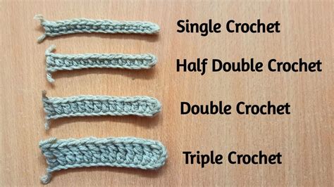 How To Crochet For Absolute Beginners Basic Crochet Stitchesenglish