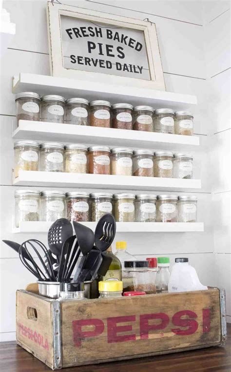How To Store More Spices With This Easy Diy Spice Rack