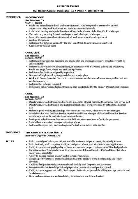 Download sample resume templates in pdf, word formats. Dietary Cook Resume | louiesportsmouth.com