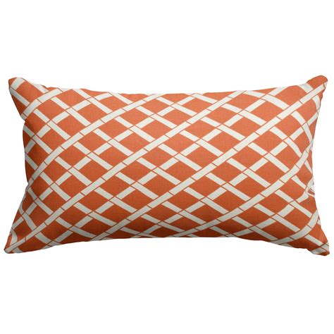 Majestic Home Goods Bamboo Indoor Outdoor Small Decorative Throw Pillow