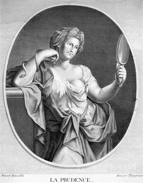 Virtues: Prudence, 1777 Photograph by Granger