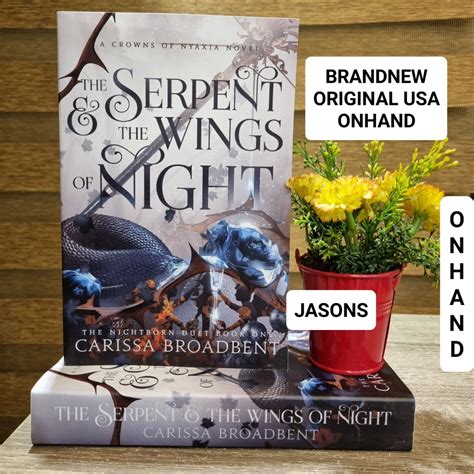 The Serpent And The Wings Of Night By Carissa Broadbent On Carousell