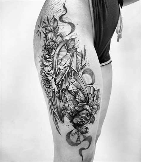 Discover More Than 73 Dragon Thigh Tattoos Latest Ineteachers