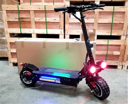 Electric Dual Motor Off Road High Speed Kick Scooter Bike 3200w 60v