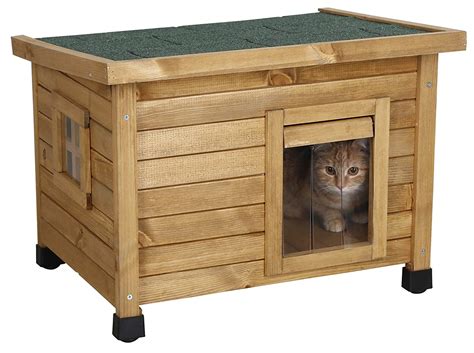 Wooden Cat Houses Outdoor Uk