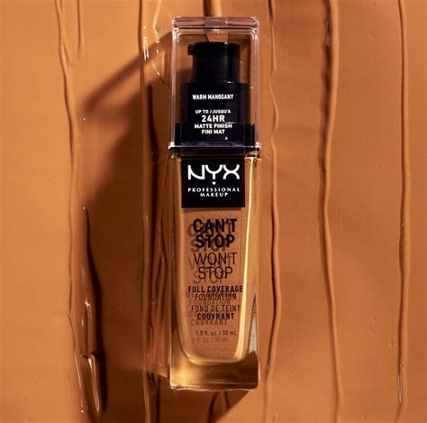 Full Coverage Foundation Liquid Foundation Can T Stop Won T Stop Nyx Makeup Beauty Junkie