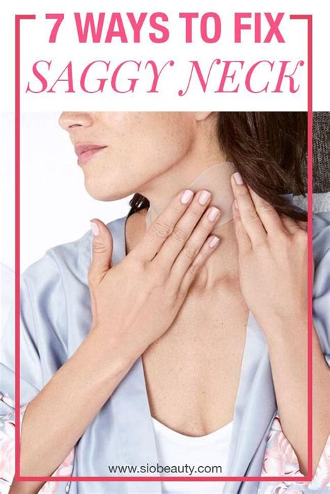 How To Tighten Saggy Neck Skin Without Getting Surgery Tighten Neck