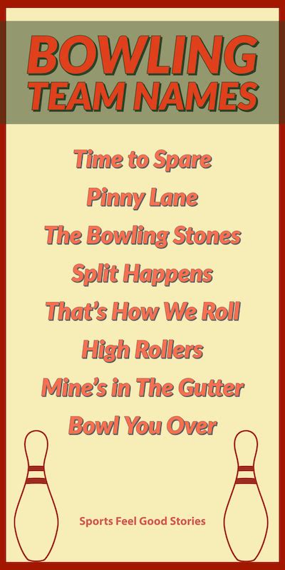 Check Out Our Funny Bowling Team Names For Your Squad Are They The Best Out There We Like To