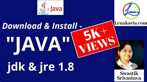 How To Download Java Jdk And Jre For Windows Youtube