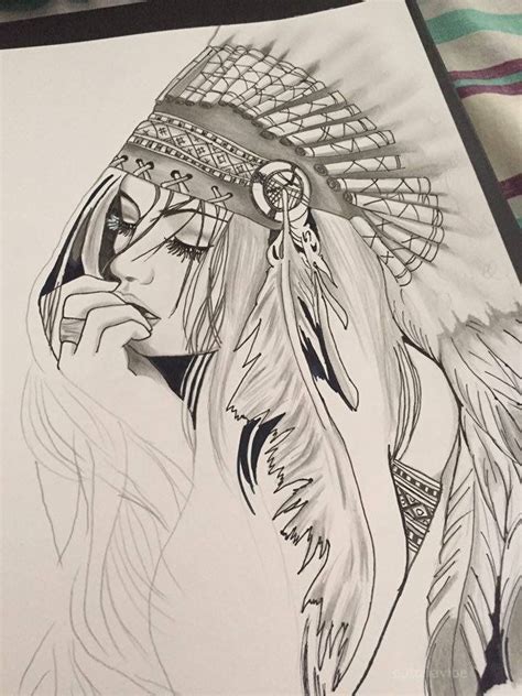 Autoriaminha Tattoo Art Drawings Native American Drawing Native