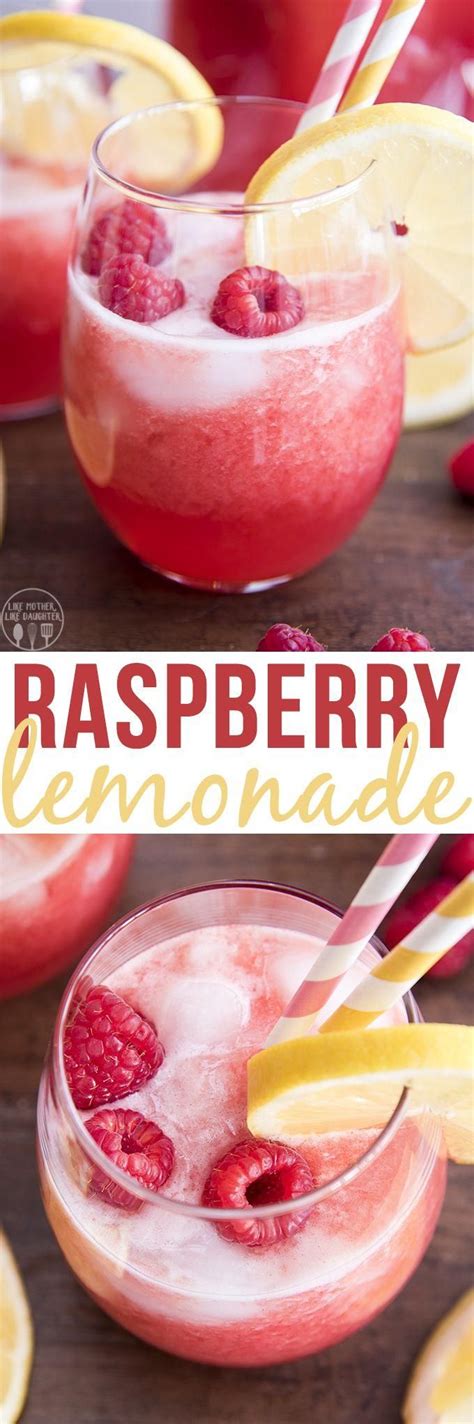This Homemade Raspberry Lemonade Is Perfectly Refreshing And Flavorful