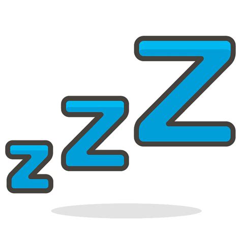 Emoji Zzz Sleep Transparent Png Stickpng