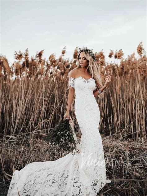 Easy weddings has the best directory of wedding dress shops and dress makers suppliers in perth. Boho Lace Wedding Dresses Lace Mermaid Wedding Dress ...