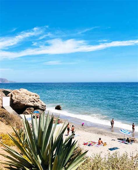 Playa Carabeo A Beautiful Nerja Beach And Where To Stay