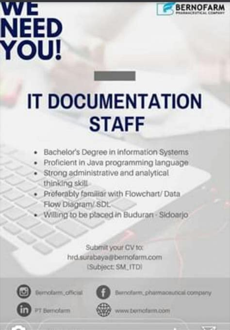 Wadungasih, adalah sebuah nama desa di kecamatan buduran, kabupaten sidoarjo, provinsi jawa timur, indonesia. Agenda Lowongan PT. Bernofarm - Job Placement Center Politeknik Negeri Banyuwangi