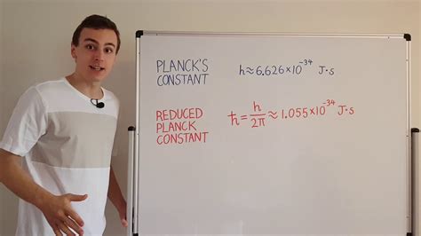 Plancks Constant And ħ H2π H Bar Youtube