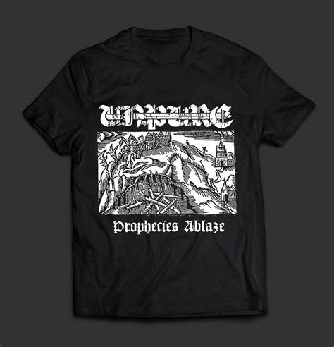 Unpure Prophecies Ablaze T Shirt Deathrune Records