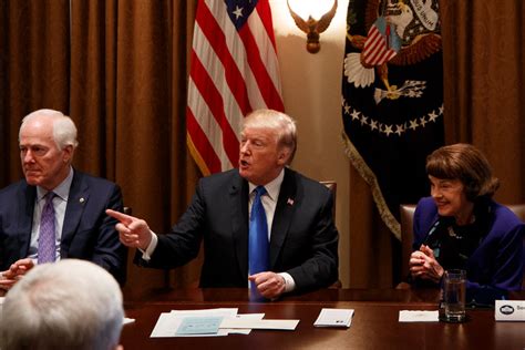 Trump Stuns Lawmakers With Seeming Embrace Of Gun Control Measures The New York Times