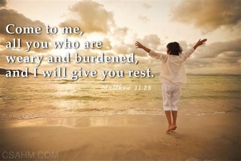 I Will Give You Rest Scripture Images Picture Quotes Spiritual