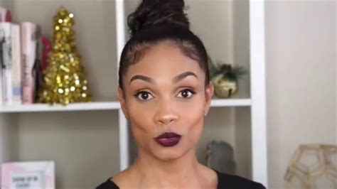 makeup tutorial how to wear bold dark lipstick youtube