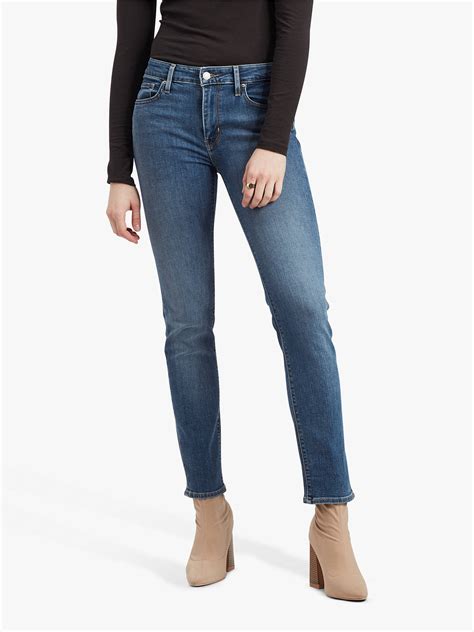 Levis 712 Mid Rise Slim Jeans Los Angeles Breeze At John Lewis And Partners