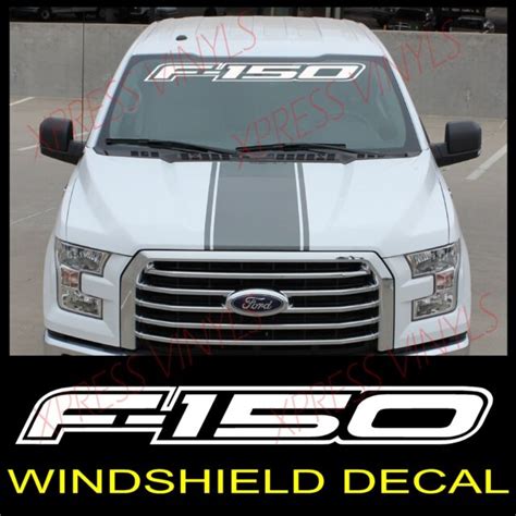 Ford F 150 Windshield Window Vinyl Decal Sticker Outline Vehicle Logo