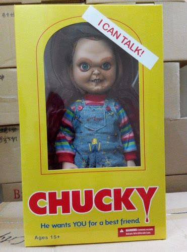 Chucky Brinquedo Assassino 38 Cm Fala Mezco Mercado Livre