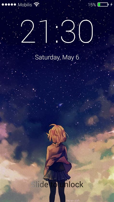 32 Lock Screen Android Girl Anime Wallpaper Images My Anime List
