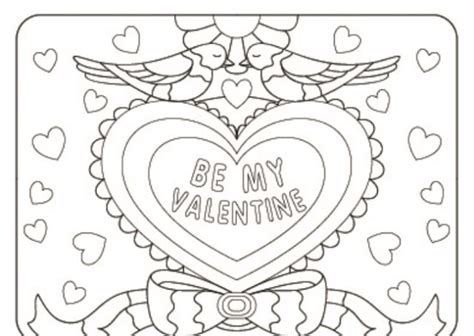 Valentines Day 2020 Coloring Pages Coloring Nation