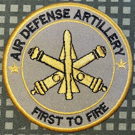 Us Army Air Defense Artillery First To Fire Patch 3 Decal Patch Co