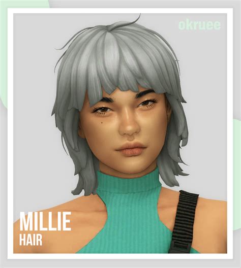 Sims 4 Mullet Hair Cc The Ultimate Collection Fandomspot
