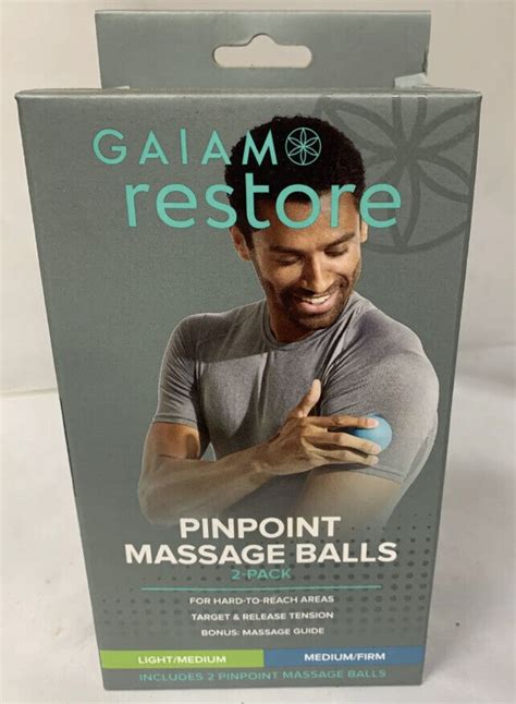 Gaiam Restore Pinpoint Massage Balls 1 Free Shipping Ebay