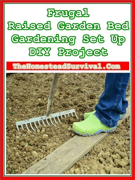 How to start a vegetable garden: Frugal Raised Garden Bed Gardening Set Up DIY Project ...