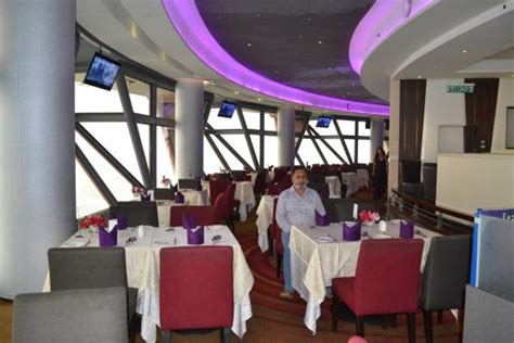 There is a restaurant called atmosphere 360 revolving restaurant where you can dine and enjoy the beautiful scenery and glittering lights of the city of kuala lumpur. Restaurant Atmosphere 360 atop KL Tower, Malaysia - Photo ...