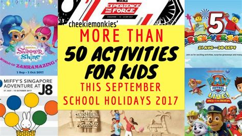 September is shaping up to be a good month for planning activities and family gatherings, thanks to the large number of public holidays. Cheekiemonkies: Singapore Parenting & Lifestyle Blog: More ...