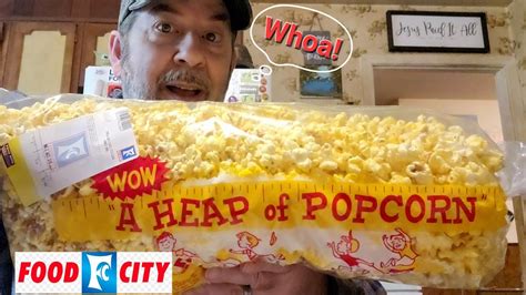 Food City Haul 🛒 Great Finds 🙂 Huge Bag Of Popcorn 🍿 Youtube