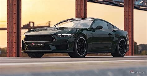 This 2024 Ford Mustang Bullitt Render Pays A Rebellious Tribute To