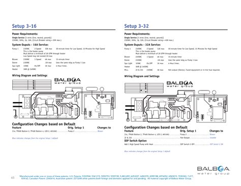 Revolution Setup 3 16 Setup 3 32 Balboa Water Group Revolution User Manual Page 65 100