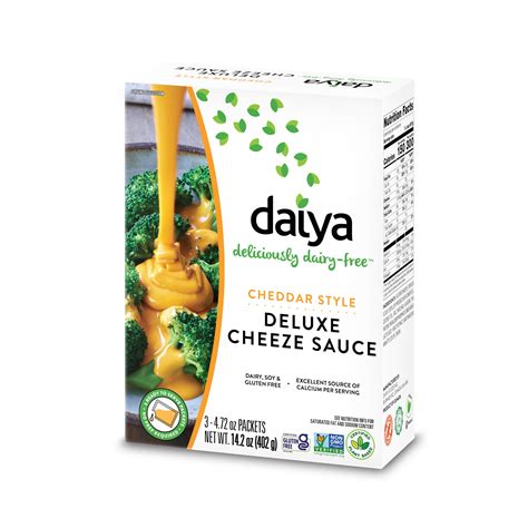 Daiya Dairy Free Cheddar Style Vegan Cheese Sauce 14 2 Oz Walmart Com