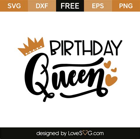 Birthday Queen | Lovesvg.com