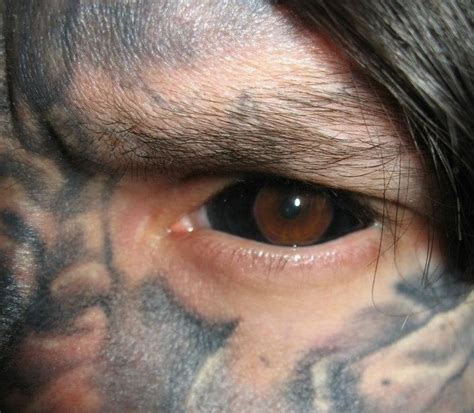 The dye is not injected into the tissue, but between two layers of the eye, where it spreads out over a large area. A Look at Eyeball Tattoos and Extreme Body Modifications ...