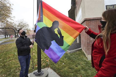 Utah Pride Center Honors Lgbtq Veterans With Specially Designed Flag