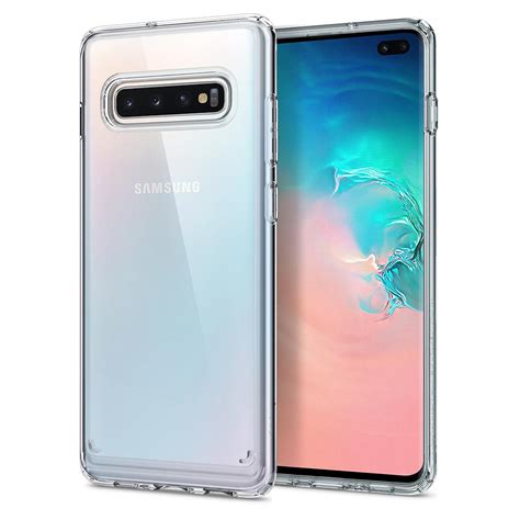 Features 6.4″ display, exynos 9820 chipset, 4100 mah battery, 1024 gb storage, 12 versions: Ultra Hybrid by Spigen for Galaxy S10 Plus - Crystal Clear ...