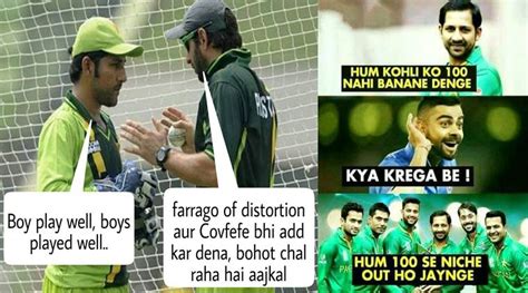 India Vs Pakistan These Cricket Jokes And Memes On The Match Have Left