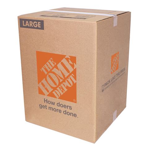 Get discounts on tools and other home click the have a promo code? link below the order summary. The Home Depot Large Moving Box (18 in. L x 18 in. W x 24 ...
